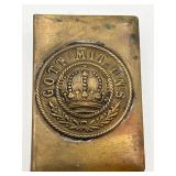 WWI Trench Art Match Safe