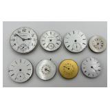 8 Various Antique & Vintage Pocket Watch Movements