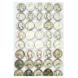 Roll of 40 - 90% Silver Quarters