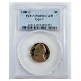 1981-S Jefferson Nickel