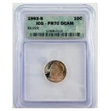 1993-S Roosevelt Silver Dime 90% Silver