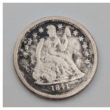 1840-O Seated Liberty Dime 90% Silver