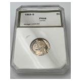 1969-S Jefferson Nickel PCI PR68Cameo