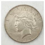 1922-D Peace Silver Dollar