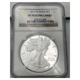 2013-W American Silver Eagle NGC PF70 Ultra Cameo