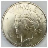 1922 Uncirculated Peace Dollar