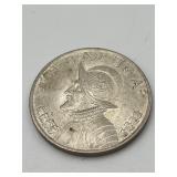 1947 Republica De Panama UN Balboa Silver Coin