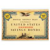 U.S Defense Savings Bonds Stamps Album