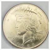 1922 Uncirculated Peace Dollar