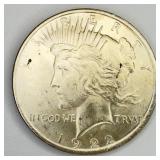 1922 Uncirculated Peace Dollar