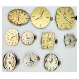 10 ANTQ & VTG Omega Watch Movements