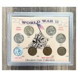 World War 2 Obsolete Coin Collection
