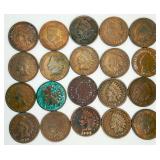 20 Indian Head Pennies
