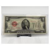 1928 G Uncirculated Red Seal $2 Bill