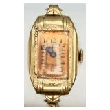 ANTQ Geneva Ladies Watch 1/20 12KT G.F. Band