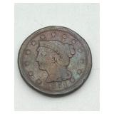 1851 US Braided Hair Large Cent