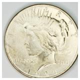1925 Uncirculated Peace Dollar