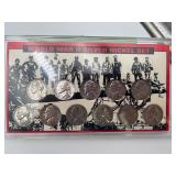 Uncirculated WWII Silver Nickels Set