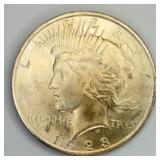 1929 Uncirculated Peace Dollar