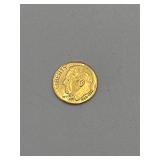 1882-1982 Franklin D Roosevelt 24 KT Gold Token