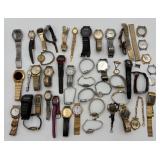 Large Lot of Various Menï¿½s & Womenï¿½s Watches