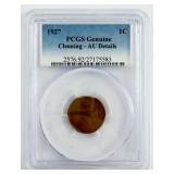 1927 Lincoln Wheat Penny PCGS GENUINE