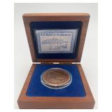 1986 Space Shuttle Challenger Medal