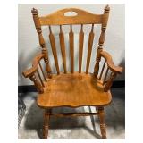 Tell City Chair Company Solid Maple Arm Chair