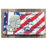 1979 Susan B. Anthony 3-Coin Uncirculated Set