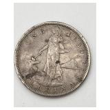 1908-S US Philippines One Peso Silver Coin
