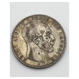 1850-B Ein Thaler Silver Coin