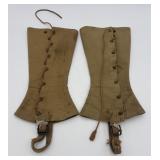 WWII U.S. Marine Corps Canvas Field Leggings
