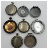 8 Antique & Unique Pocket Watch Cases