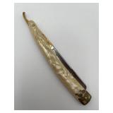 Double Goldedge Duck Straight Razor