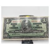 UNC 1937 Bilingual Series Canadian $1