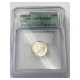 1981-S Roosevelt Dime, ICG PR70 DCAM Type 1
