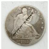 1855-O Seated Liberty Half Dollar w/ Counterstrike