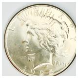 1925 Uncirculated Peace Dollar