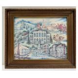 Ornate Gold Framed ï¿½ Bella Vista Revisitedï¿½ Print