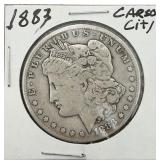1883-CC Morgan Silver Dollar, Excellent Condition