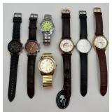 Lot of 7 Various Unisex Watches