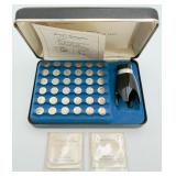 Franklin Mint Pres. Mini Coin Set Sterling Silver