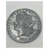 3ï¿½ Novelty Replica of 1884 Morgan Silver Dollar