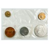 1965 Estados Unidos Mexicanos 5 Coins Set