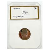 1985-S Jefferson Nickel