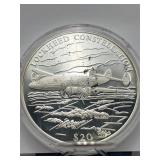 2000 Republic of Liberia $20 Dollars