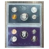 1972-S & 1991-S U.S. Mint Proof Sets