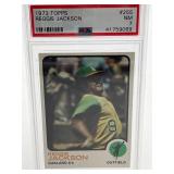 1973 TOPPS REGGIE JACKSON #255 NM7 Baseball Card