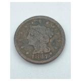 1847 US Braided Hair Large Cent