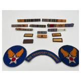 WWII US Army Air Forces (USAAF) Uniform Insignia